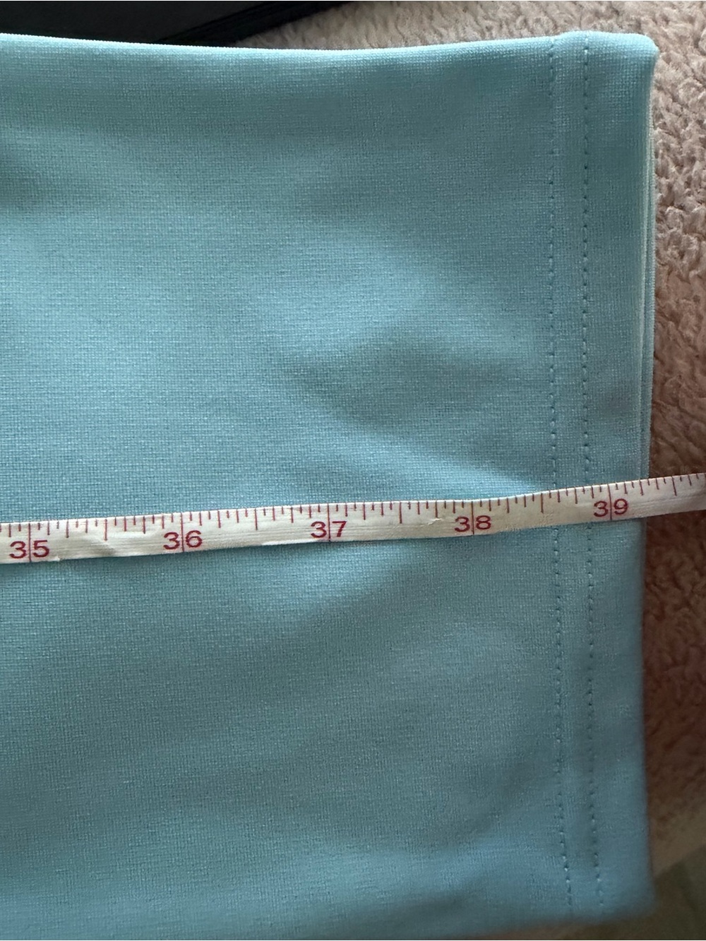 Tailored Sleeveless Light Blue Double-Breasted Pantsuit - Picture 15 of 15